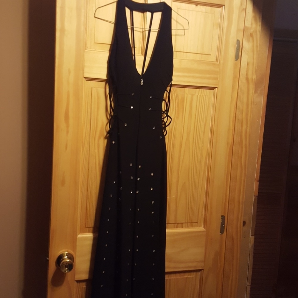 Black formal dress